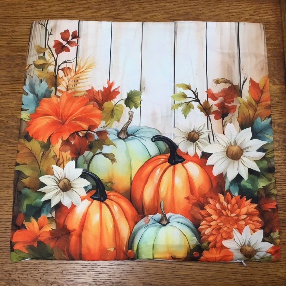 Fall Accent Pillow Cover